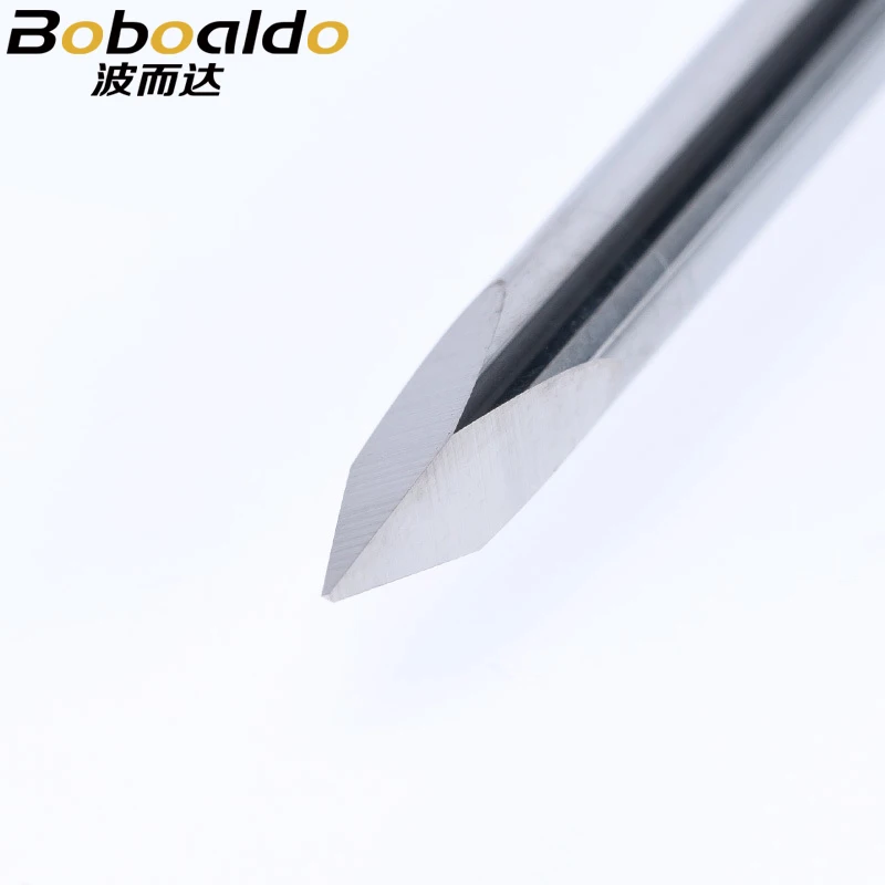 10pc/lot 3.175mm 3 Edge Carbide Pypamid bits CNC Engraving Bits Router Machine 3 face Stone Carving Woodworking Tools