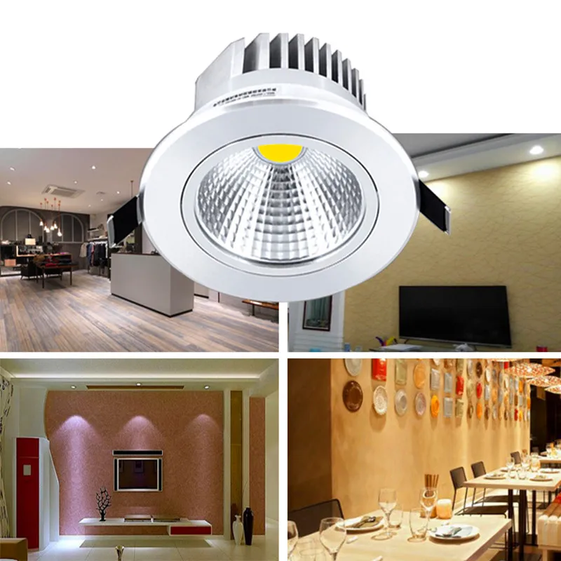 Imagem -06 - Downlight Embutido no Teto Led com Controle Remoto Luz de Painel Rgb 5w 10w 15w Ktv Quarto Hotel Corredor