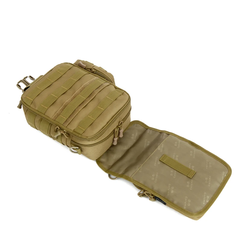 Imagem -04 - Bolsa de Nylon Impermeável para Homens Bolsa de Ombro de Camuflagem ao ar Livre Bolsas Removíveis Messenger Bolsa de Caça