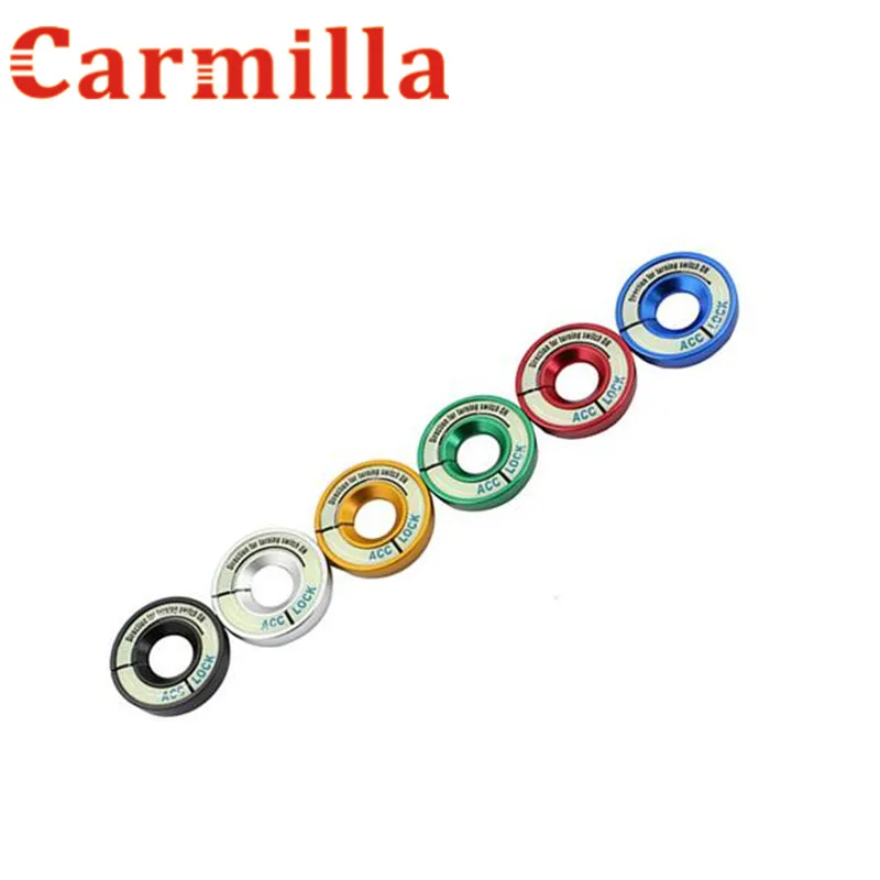 Carmilla Car Ignition Switch Cover Noctilucence Glow Stickers Ring Sticker for Skoda Octavia Combi A7 for SEAT Leon Ibiza CUPTRA