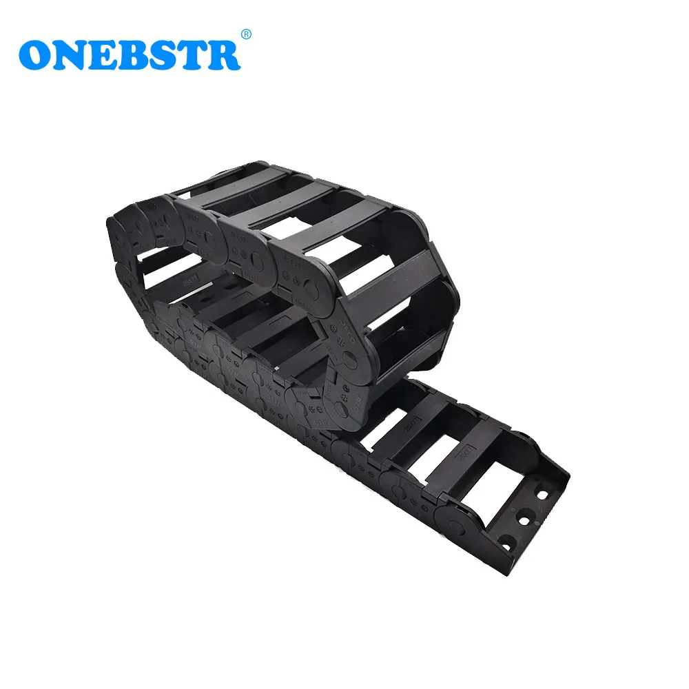 JFLO 1 Meter 25x77mm Wire Carrier Cable Drag Chain Connection Interior Opening Transmission Towline End Joints Hot Sales