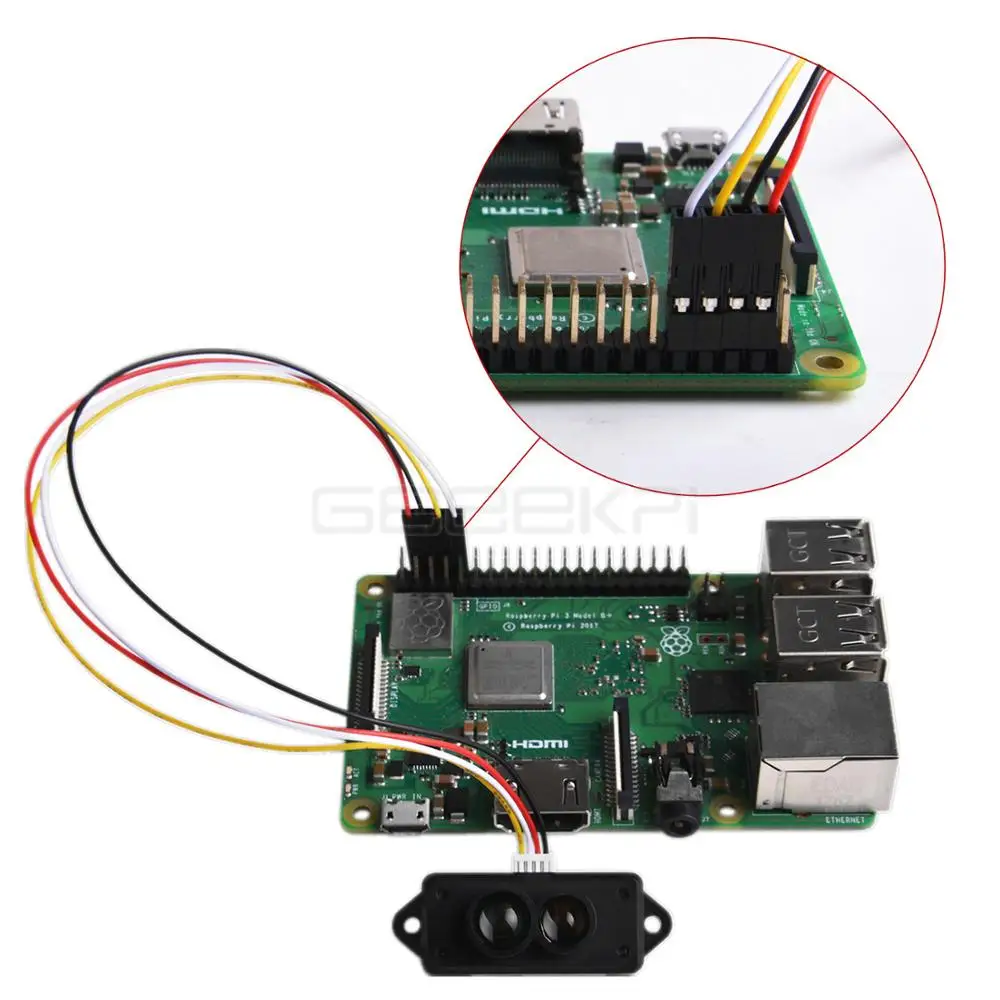 TFMini Lidar dalmierz laserowy czujnik jednopunktowy mikro zakresy modułu czujnik odległości FZ3000 FZ3065 dla Raspberry/Arduino/PC