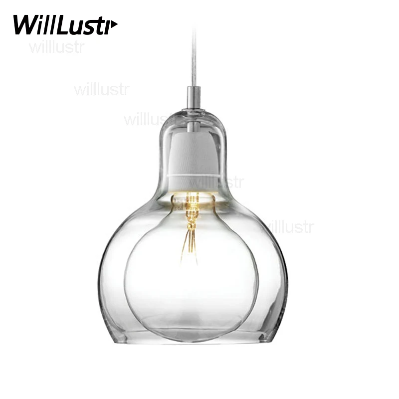 

And Tradition Mega Bulb SR2 pendant light glass suspension lamp modern And tradition glass pendant dinning room living room lamp