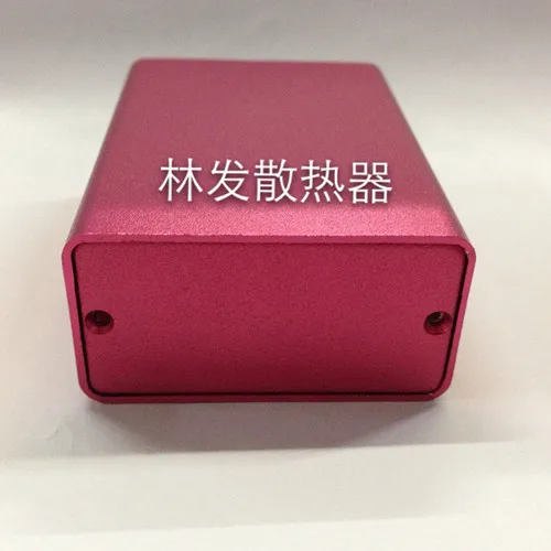 High quality aluminum shell junction box Heat conducting aluminum box 44*23*60mm power supply case