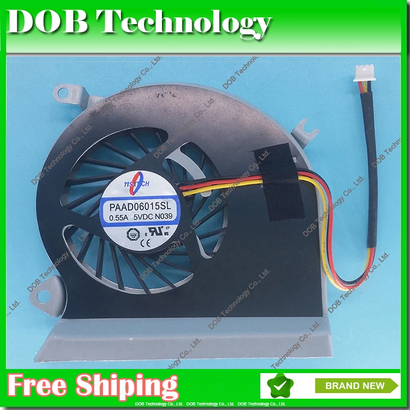 

Laptop CPU Cooling Fan For MSI GE70 series For PAAD0615SL 3pin N039 Cooler Fan