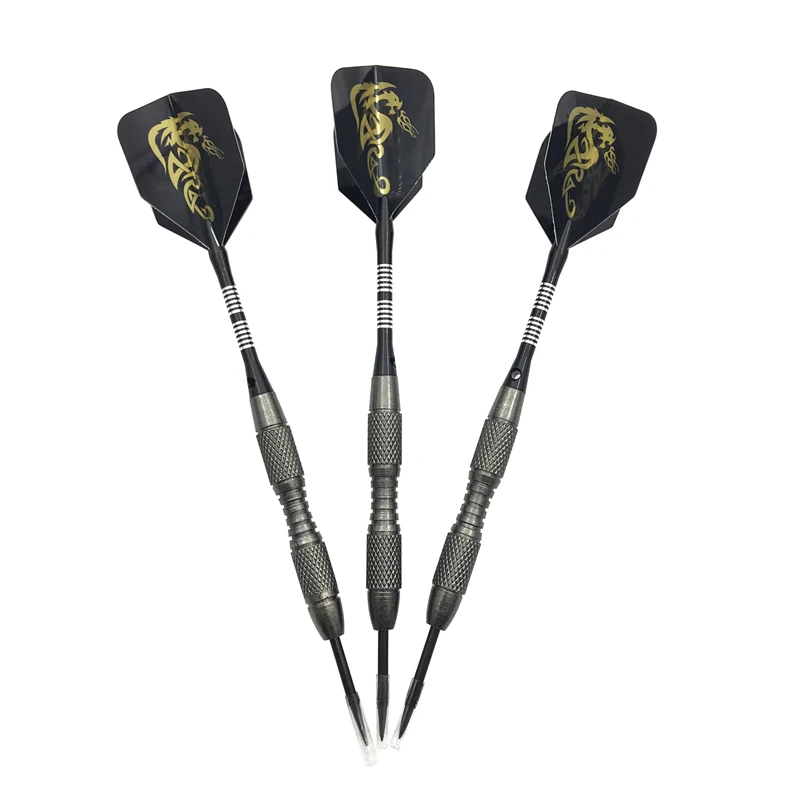 Yernea 3Pcs 20g Professionelle Fest Dart Gesamtlänge 16cm Stahl Tip Darts Wolfram Barrel Dart Aluminium Welle darts Flüge