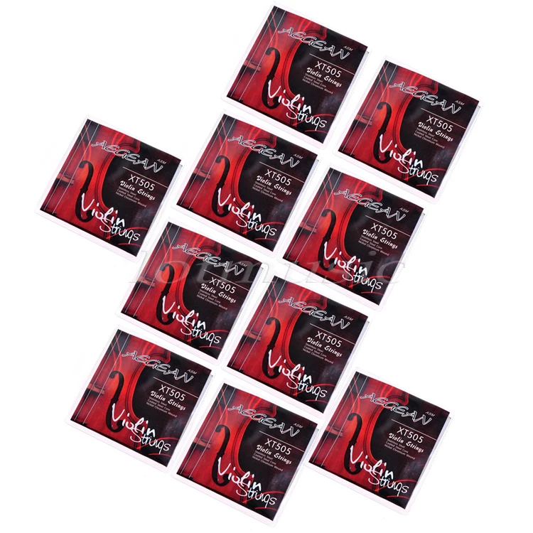 10Sets Aegean Nickel Wound Violin Strings Stainless Steel