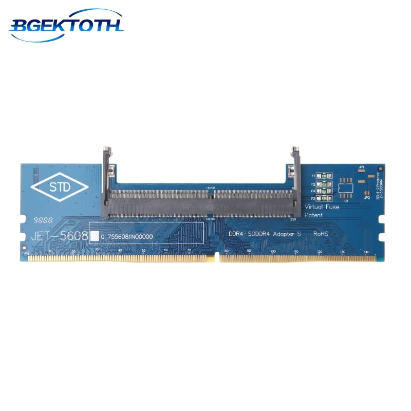 Laptop DDR4 RAM to Desktop Adapter Card Memory Tester SO DIMM to DDR4 Converter MAY-11
