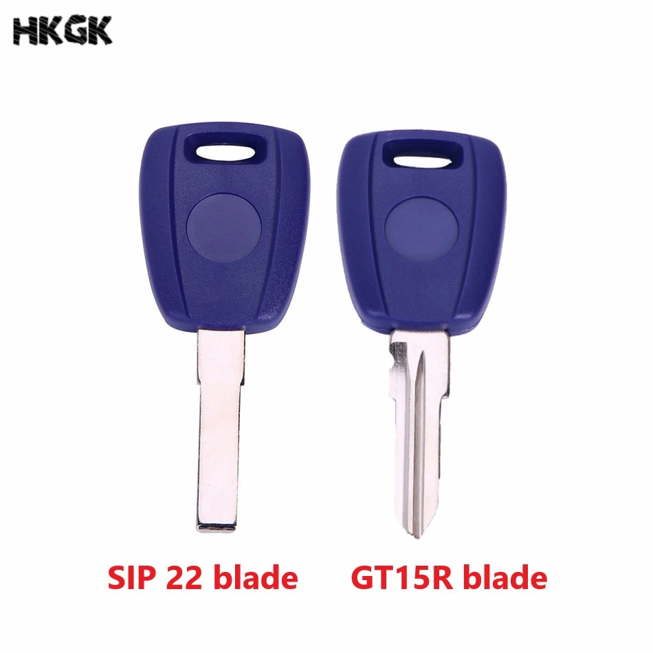 

Replacement Remote Transponder Car Key Shell Case Fob for Fiat Punto Doblo Bravo SIP22/GT15R Blade