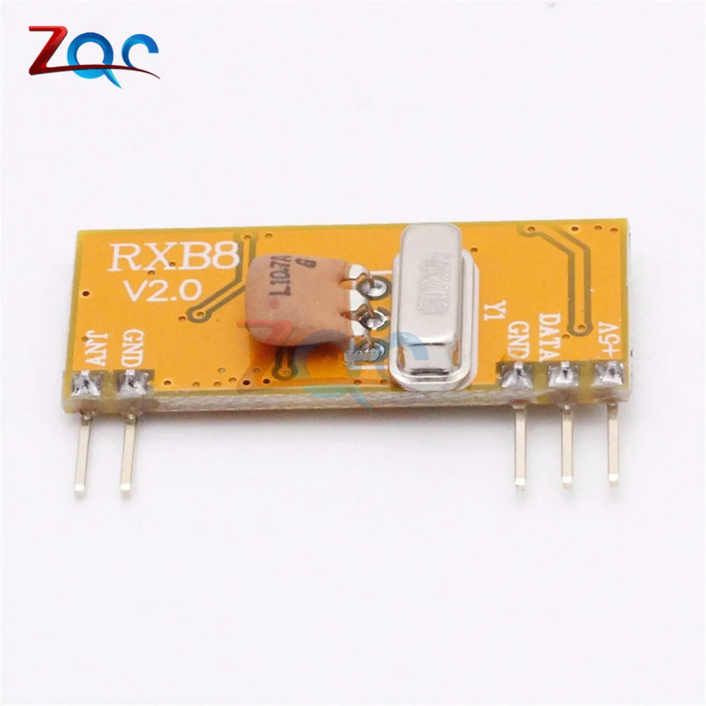 433Mhz Superheterodyne Wireless Receiver Module RXB12/RXB14/RXB8/RXC6/RXB6 for Arduino AVR 3.3 -5.5V