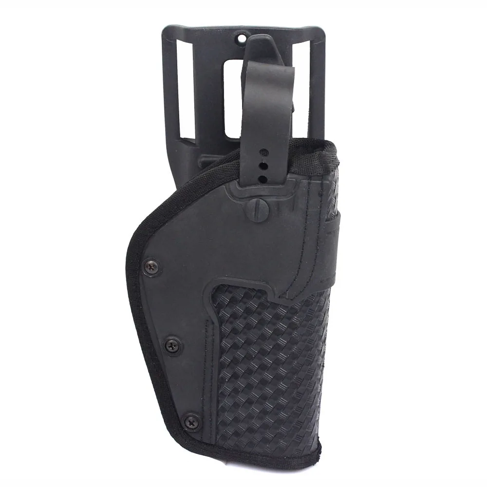 ROCOTACTICAL Basketweave Universal Gun Holster Right Hand, Fits All Medium/Large Handguns, Tactical Belt Pistol Holster