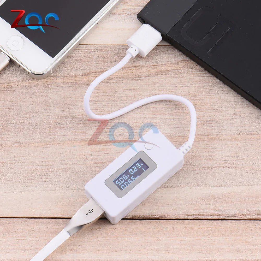 LCD USB Ammeterโทรศัพท์มือถือPower Bank Chargerแรงดันไฟฟ้าความจุTester Meter DC 4 -30V 50 -3000mA