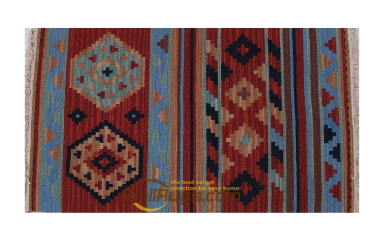 

Mats Kilim Handwoven Wool Carpets Rectangle Carpet Natural Sheep Wool