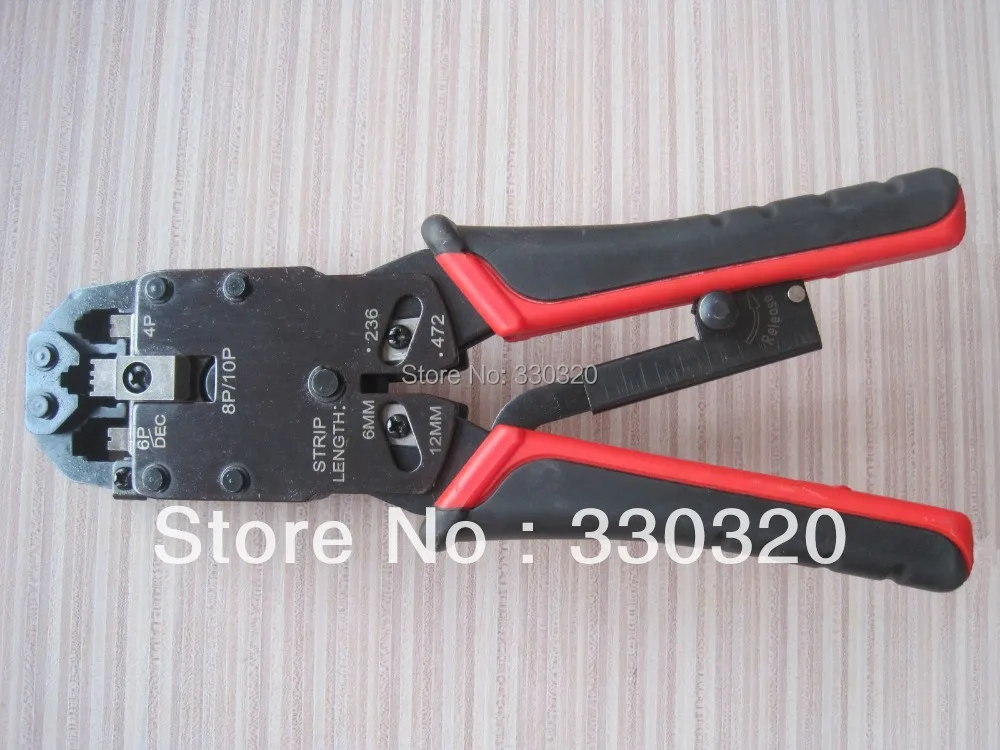 LT-200R Rj45 Rj11 Rj12 Wire Lan Network Cable Crimper Crimp Pc Network Tool 10p/8p/6p/4p