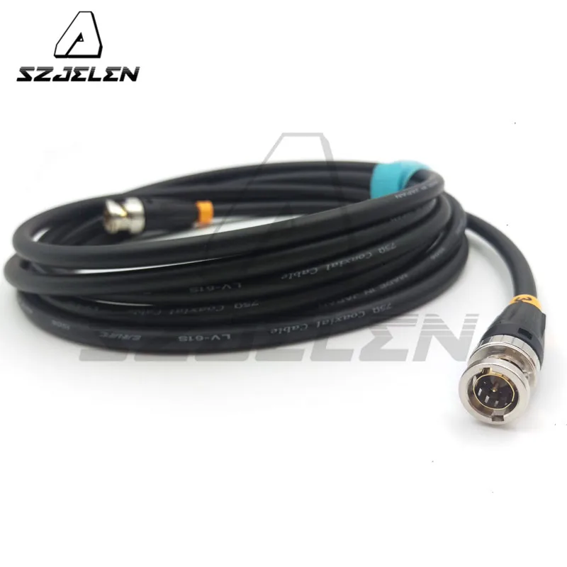 Neutrik Bnc To Bnc Cable, 12g Hd-Sdi Video Coaxial Cable,Canare Lv-61s 75 Ohm Precision Bnc Word Clock Interconnect Cable 3m