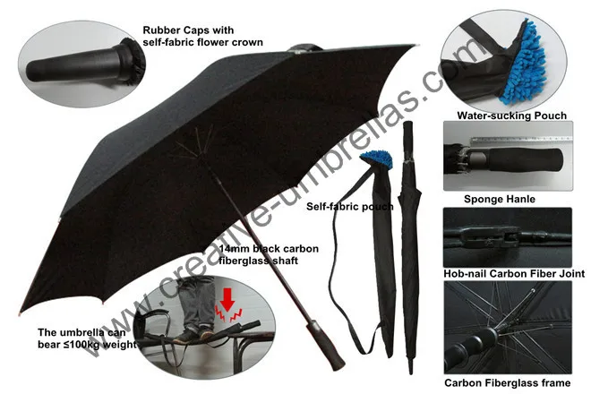 Self-defense unbreakable golf umbrella,carbon fiberglass shaft and ribs,customized allowed,mass cargo allowed.