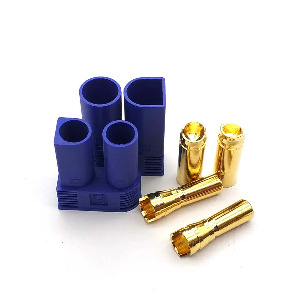 EC5 RC Connettore Femmina Maschio Proiettile Oro Connettore spina Per RC Lipo Batteria