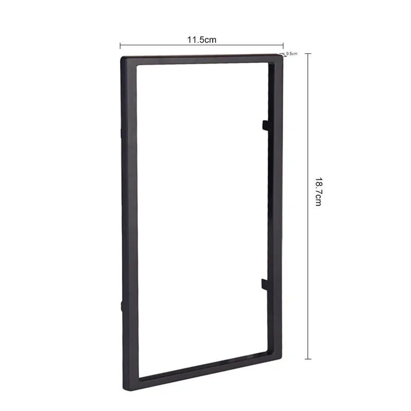 10 سنتيمتر/3.94 بوصة الإطار مناسبة ل العالمي 2 الدين راديو السيارة MP5 مشغل وسائط متعددة تركيب الملحقات