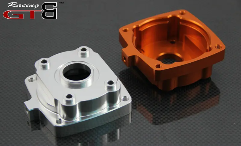 GTBracing  CNC Aluminum Engine Clutch Housing V2 for 1/5 RC Car HPI km rv Baja 5b ss 5sc