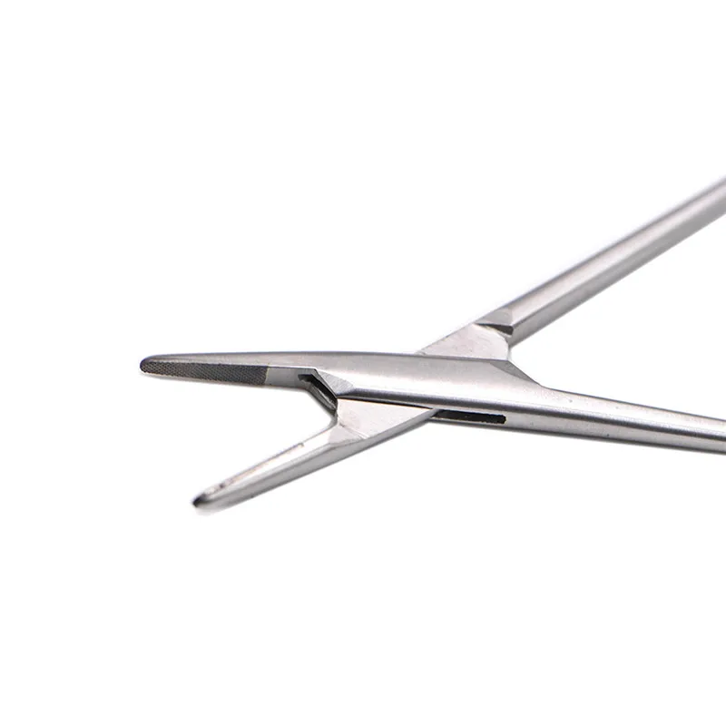 Dental Needle Holders Stainless Steel Orthodontic Plier Gold Plated Handle Surgical Dental Instrument Implant Castroviejo