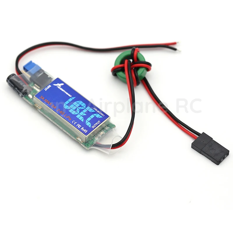 Hobbywing-motor sin escobillas Lipo UBEC 3A MAX 5A 2-6S, el más bajo ruido RF BEC, Original