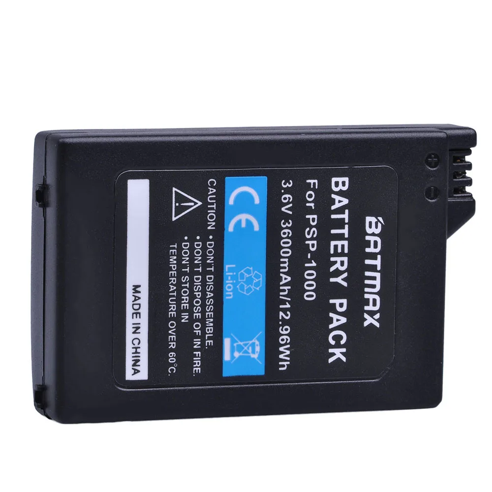 4Pcs  PSP-1000  PSP1000 3600mAh 3.6V Rechargeable Battery Packs Replacement for Sony Console PlayStation