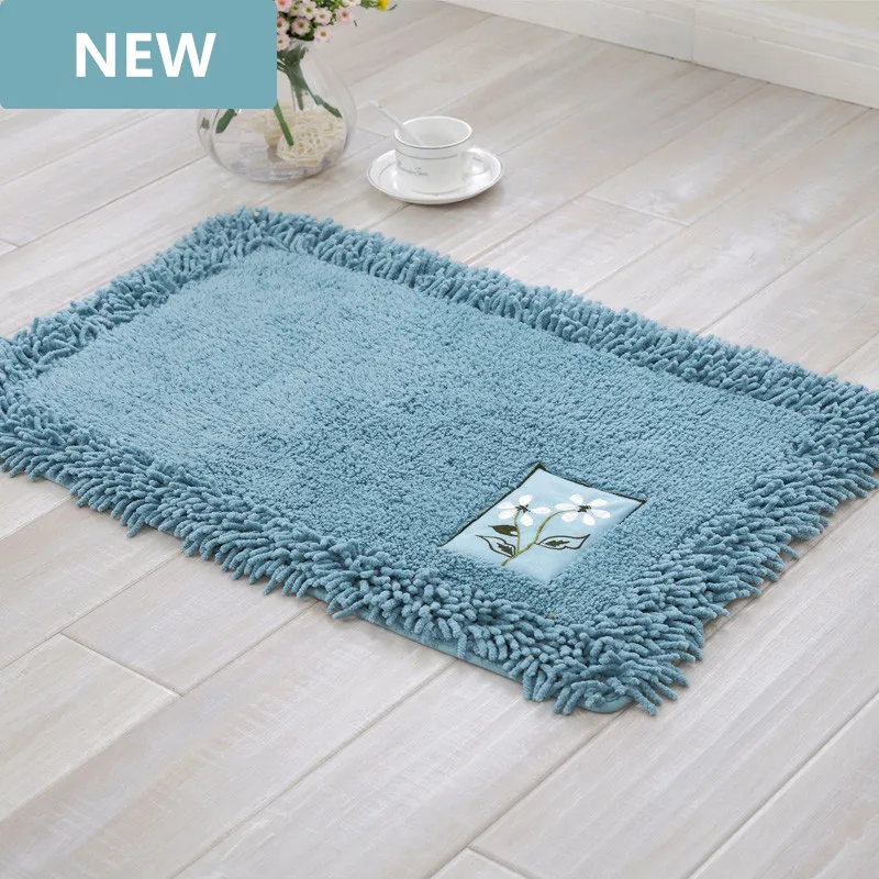 

durable bathroom rug set,luxury big size bath tub mat non slip,door bathroom set carpet,bath mats rugs floor,60X90CM, 45X120CM