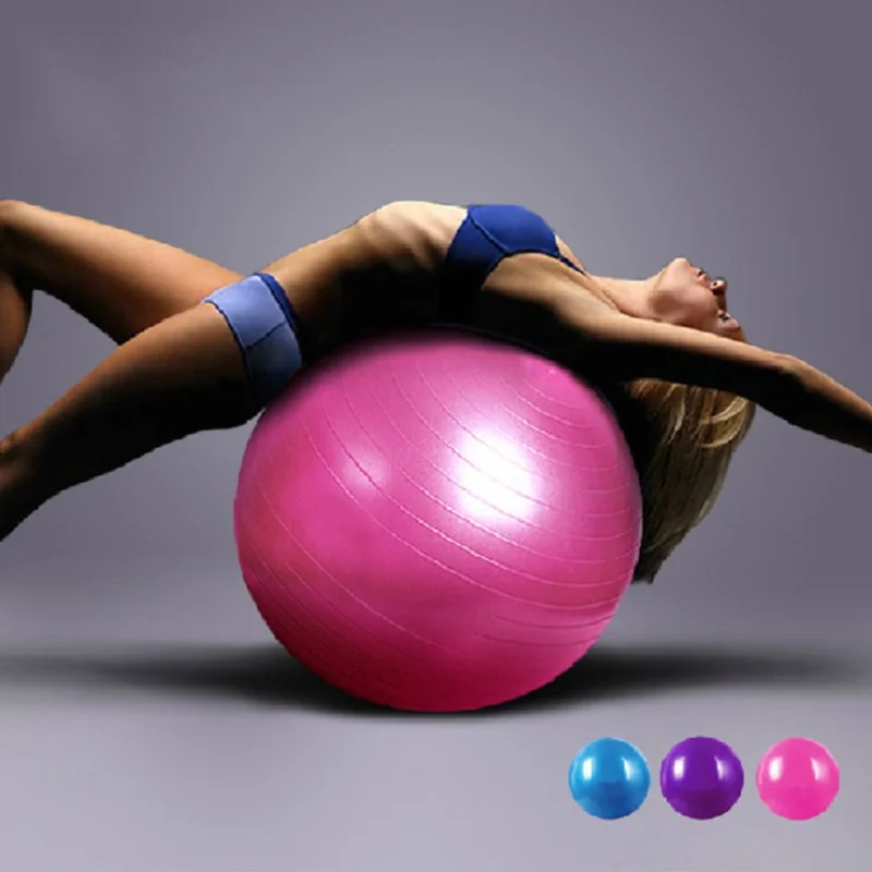 Sport Pilates Yoga Fitness Ball Exercise yoga Ball multi-use burstproof PVC fit ball Gym center use trainning fitness balls 65cm