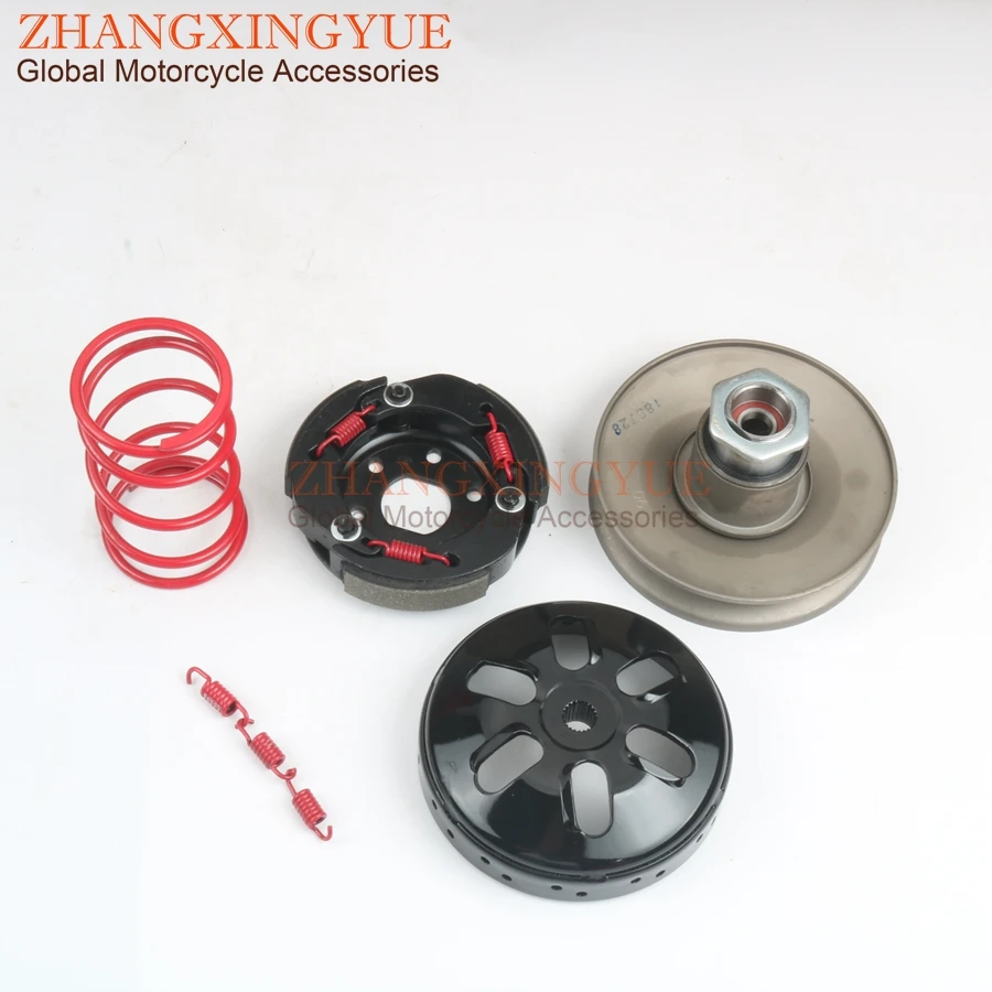 Scooter high quality Clutch Kit &Variator & 669 Belt for TANK Econo Sporty Urban Viaggio 50cc GY6 50 139QMA/139QMB 4-stroke