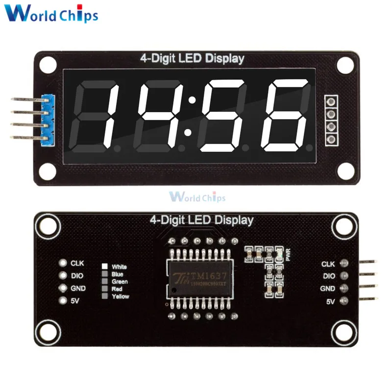 TM1637 Clock Double Dots Module 4-Digit LED 0.56\