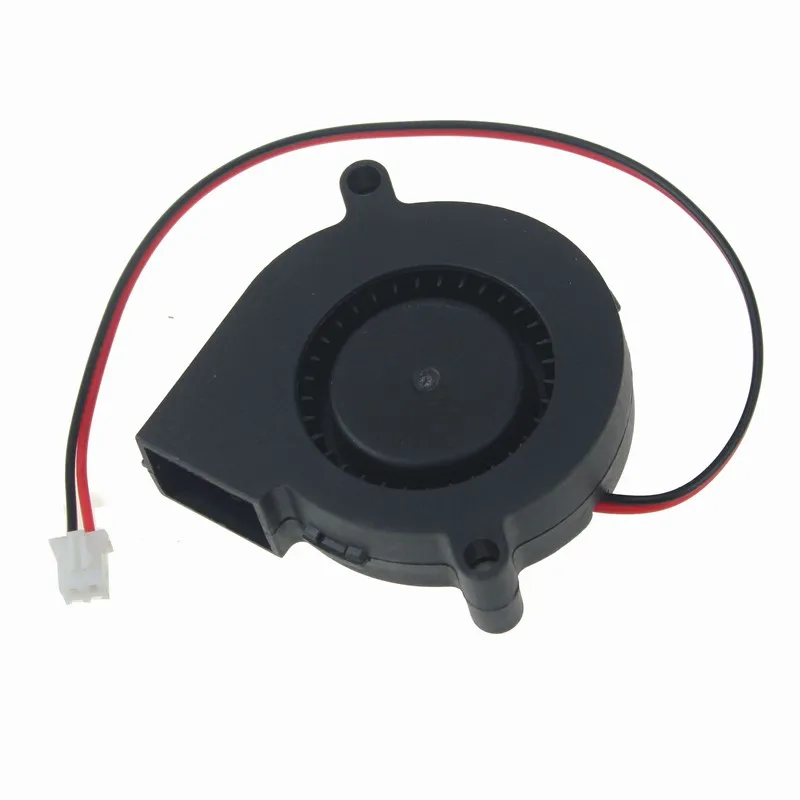 2 قطعة Gdstime 24 فولت 50 مللي متر x 15 مللي متر منفاخ مروحة تيار مستمر فرش العادم برودة برودة 5015