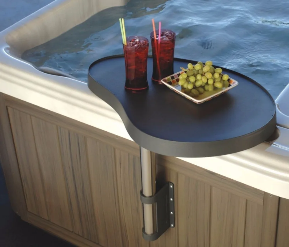 

Spa Hot Tub Deluxe Tray Table Caddy Covermate Accessory Graphite Grey