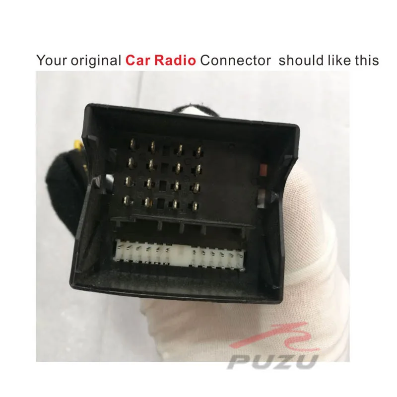 Car DSP Amplifier ISO special-tail line socket for peugeot & citroen