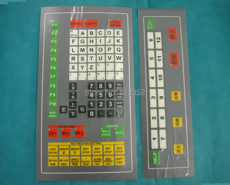 

Seibu S007 Operation Panel K2 Panel Control Button for WEDM-LS Wire Cutting Machine Parts