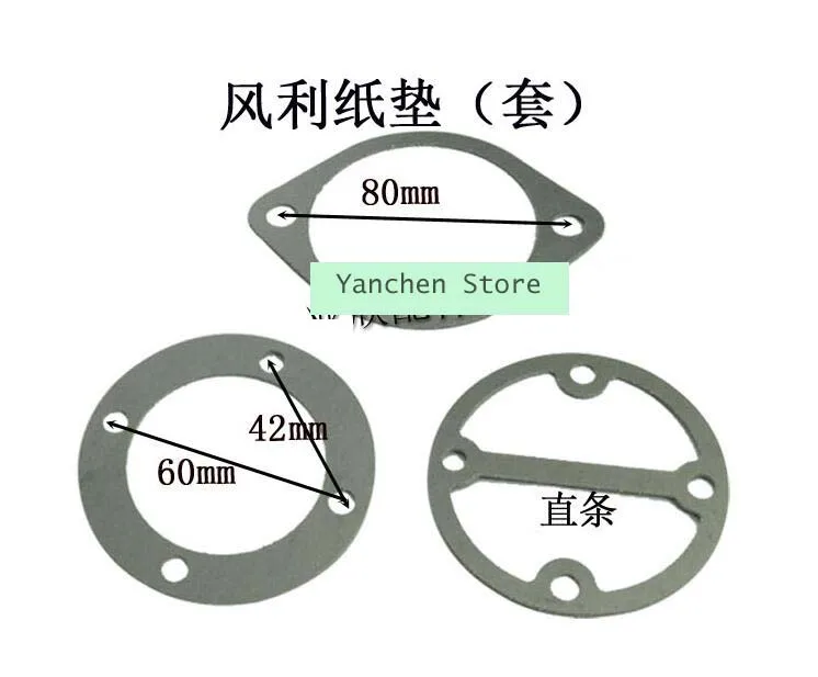 Air Compressor Cylinder Head Base Gaskets Washers 3 in 1