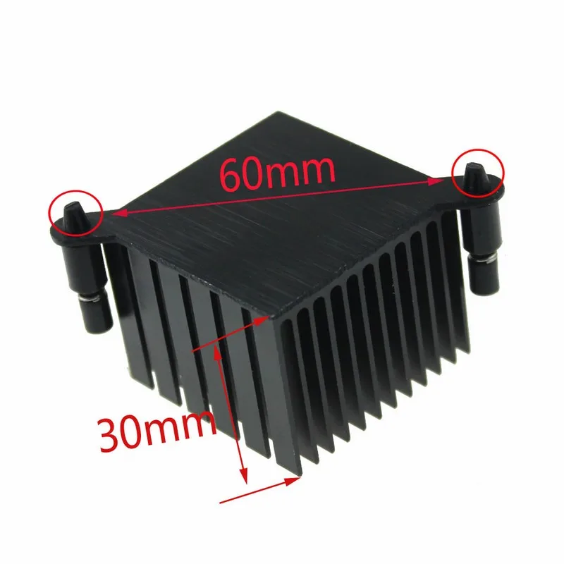 2 Pieces/lot Radiator 38x38x30mm PC Computer DIY Northbridge Heatsink