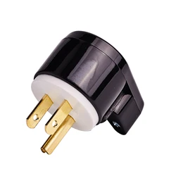 Bend Design,NEMA 5-15PT American standard self-wiring plug removable,15A 125V,United States 3 pin self-wiring male plug