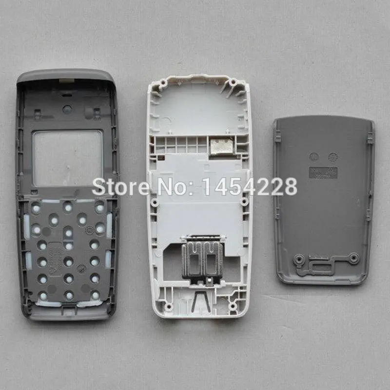 BINYEAE New Full Housing Case Cover Facing Front Frame With Key Board Display Glass+Middle Frame+Back Cover For Nokia 1110