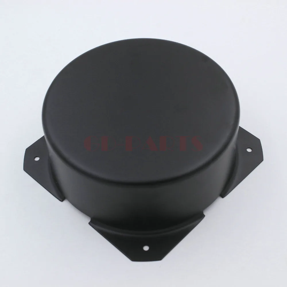 GD-PARTS 150mm Round Black Iron AMP Transformer Triode Protect Cover Case Enclosure Box For Vintage Hifi Audio DIY 65mm 75mm