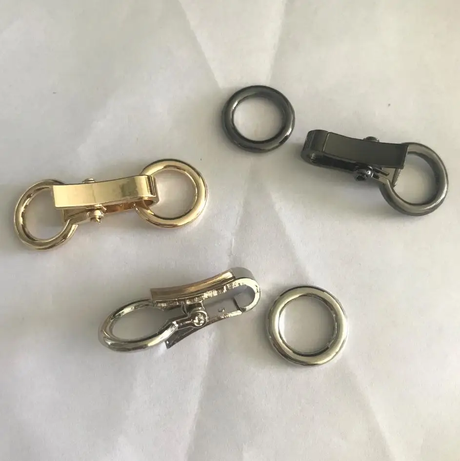 5 Pcs/Lot Zinc Alloy Snap Fastener for Fur Coat Metal Buckle Buttons Decorative Buckle for Jacket Backpack Bag Clothing Sup.