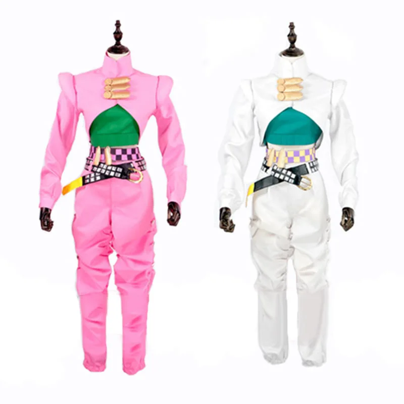 Rohan Kishibe Cosplay Costume white and pink 2 styles 110