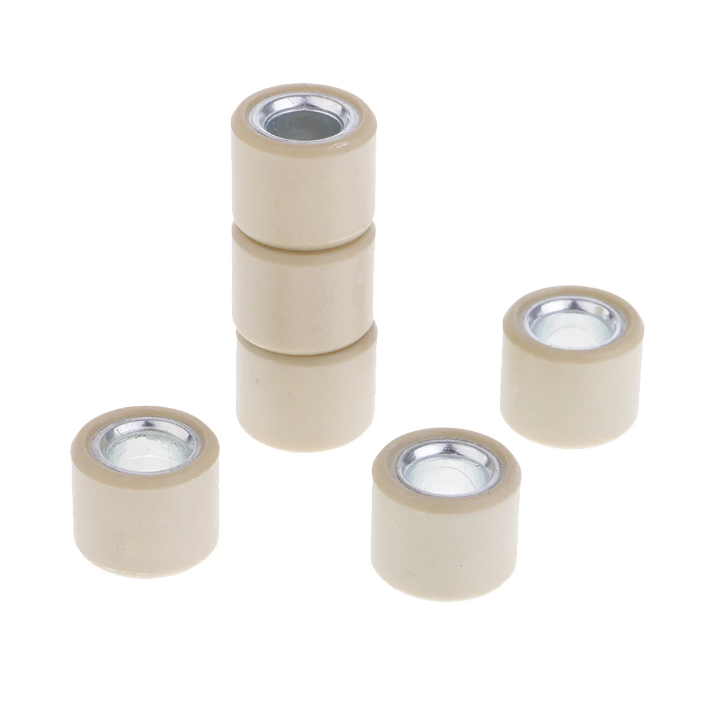 6 Pieces Variator Rollers Roller Weights 8.5g 16x13 For GY6 50CC 80CC Engine Scooter Variator Drive Wheel Assembly