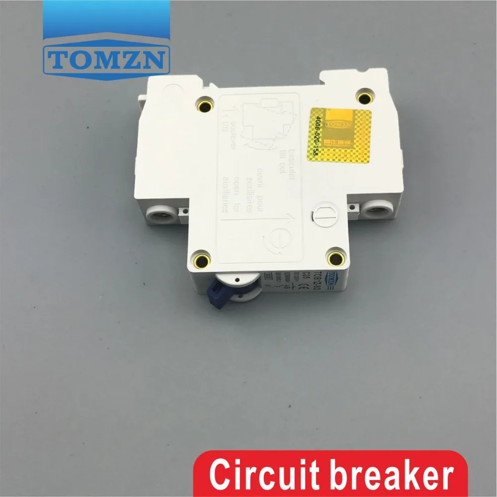 1P 25A 25ampere TOB1Z DC 125V  Circuit breaker MCB direct current C curve