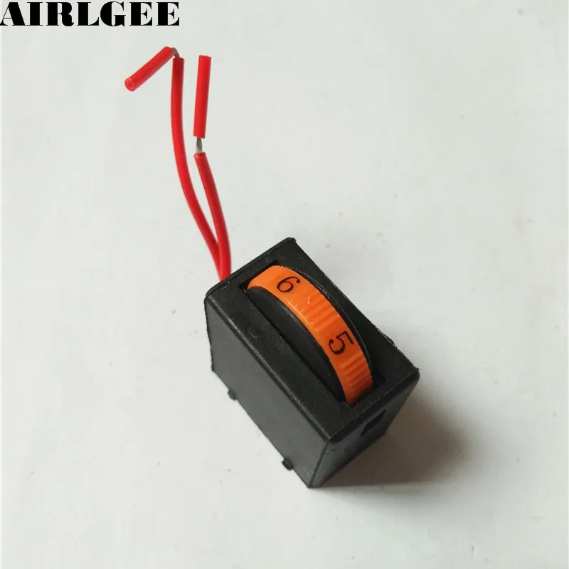 AC 230V 6A 120V 12A Electric Power Tool Speed Control Switch For Polishing machine