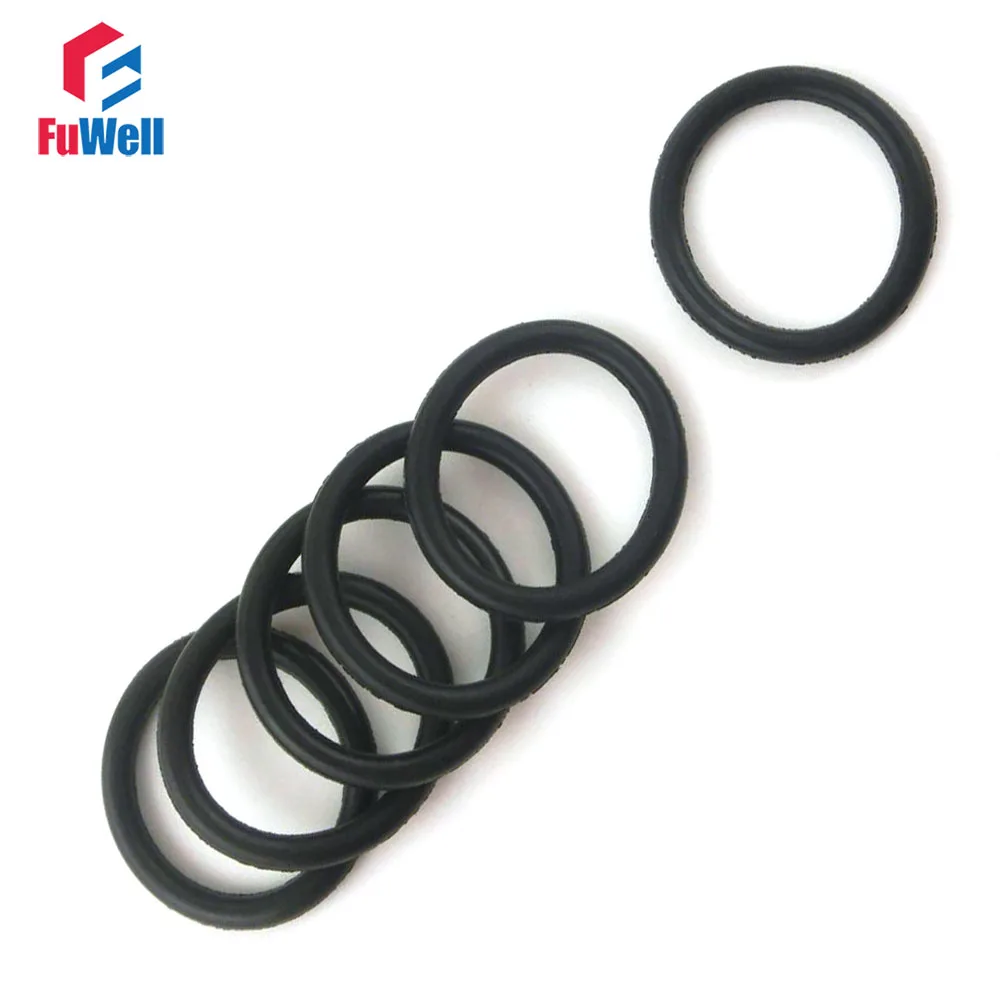 

50pcs Black Nitrile Rubber O-ring Seals 3.5mm Thickness 46/47/48/49/50/51/52/53/54/55/56mm OD O Ring Sealing Gaskets Washers