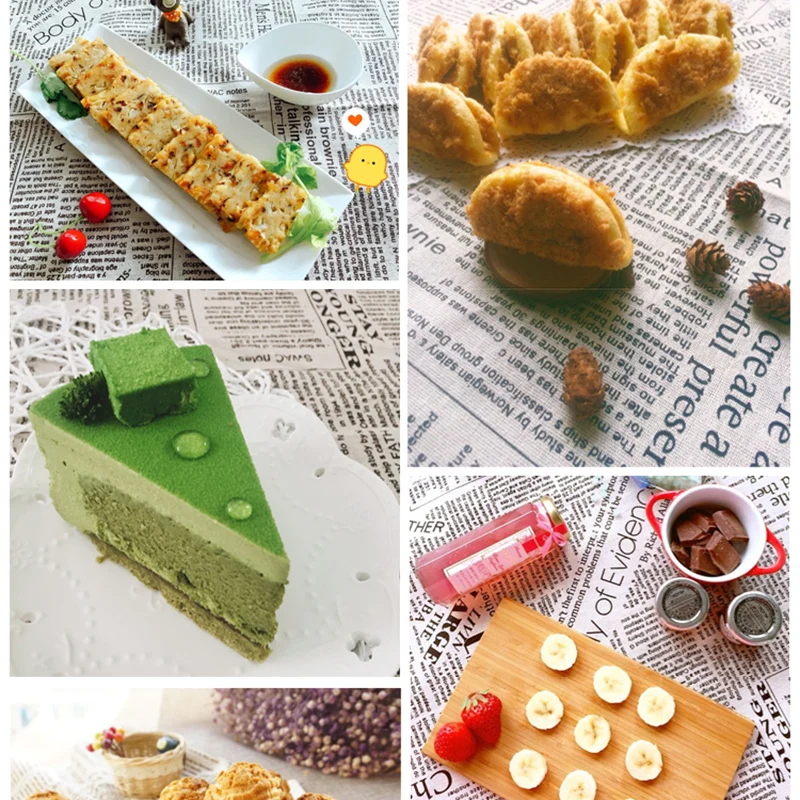 English Newspaper Printing Style Photography Backdrops Diablement Cloth Photo Accessories for Foods Jewelry Cosmetic Footwear