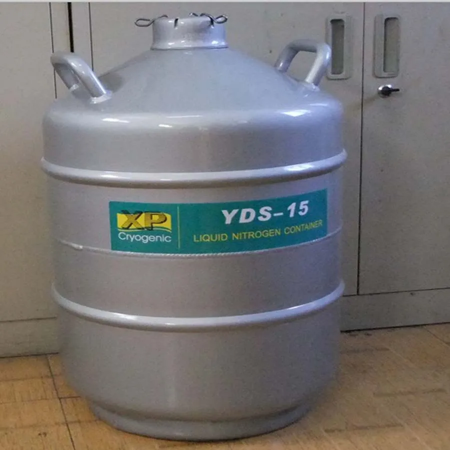 Liquid Nitrogen Storage Container Liter Medical Use Liquid Nitrogen Container YDS-15