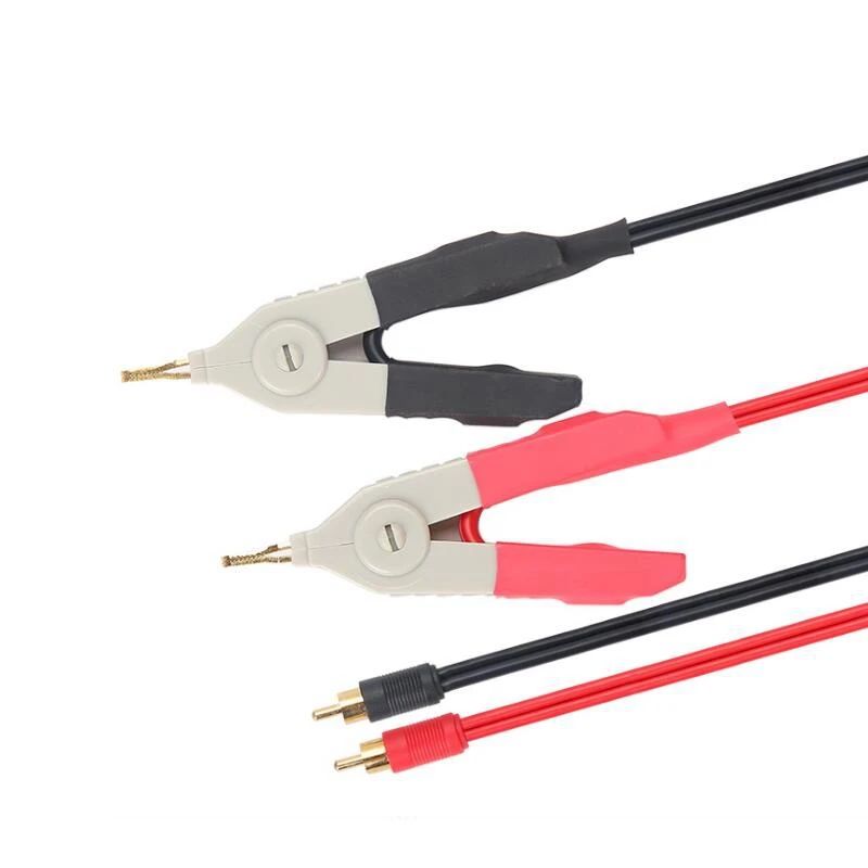 

UNI-T UT-L42 Kelvin clip double insulated wire LCR test Clips LCR Meter Test Leads applied to UT620A, UT620B