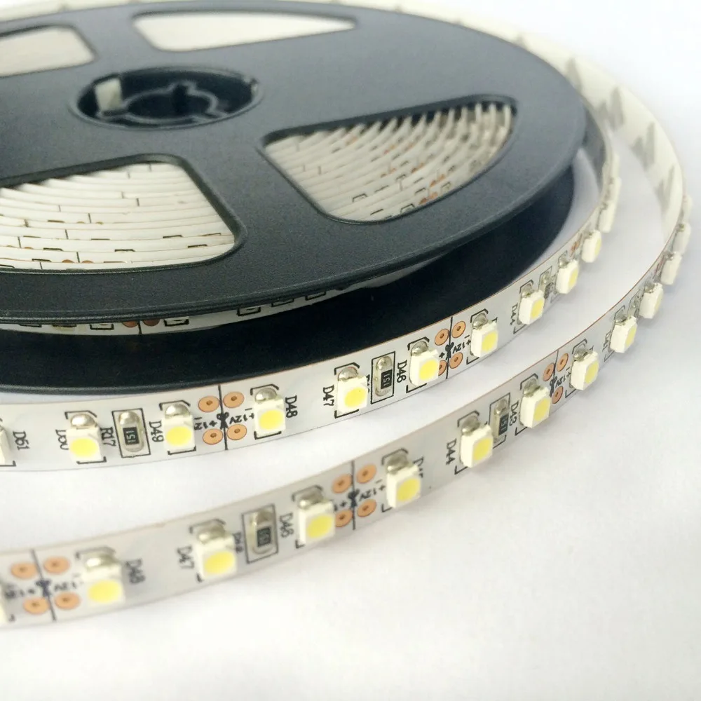 

Hot Sales!5M Non-Waterproof 120 led/m LED Strip 3528 SMD12V flexible light 600LED Red/Blue/Green more brighter than 60 led/m