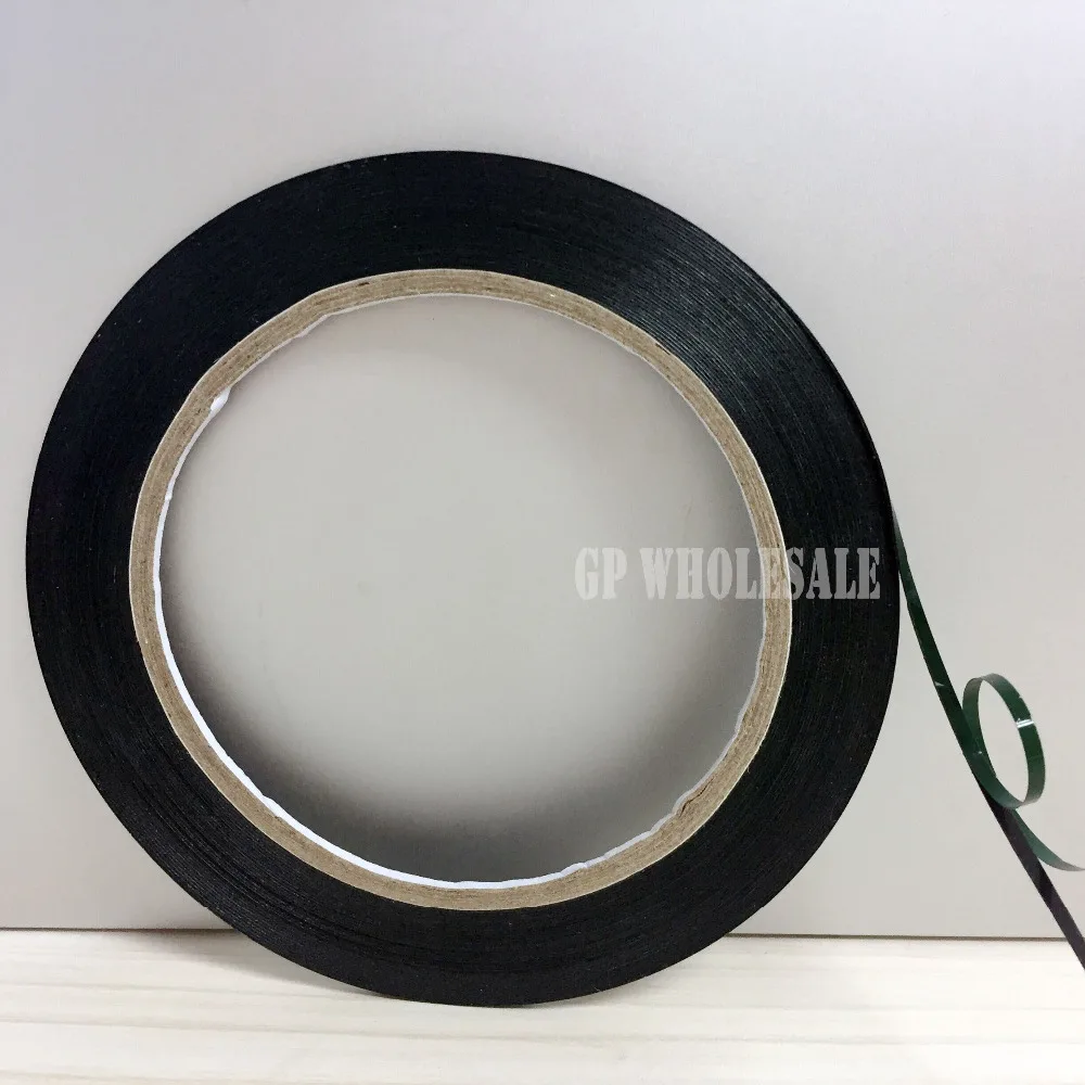 

4mmX 10m Double Sided Adhesive Black Foam Tape for Cell Phone Repair Gasket Screen PCB Dust Proof Car Decoration 0.3mm Thickness